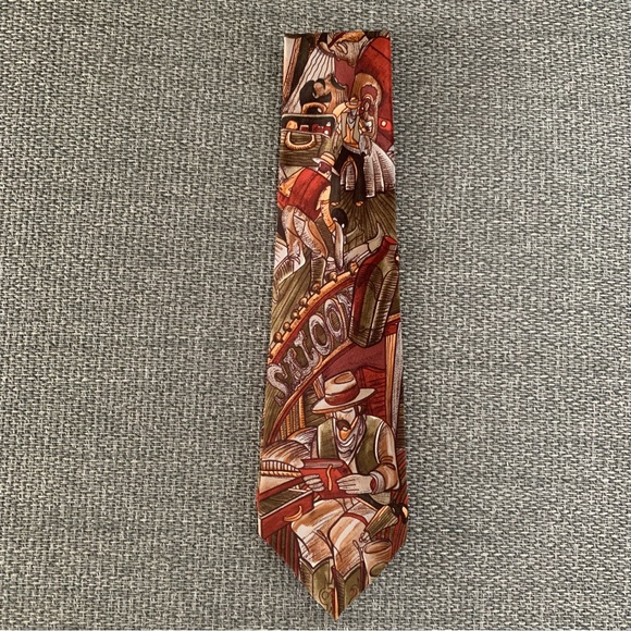Other - VTG Beatles tie Rocky Racoon silk 90s